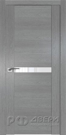 Межкомнатная дверь Profil doors 2.01XN ПО (Грувд Серый/Белый лак)