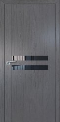Межкомнатная дверь Profil doors 2.03XN ПО (Дарк браун/Черный лак)