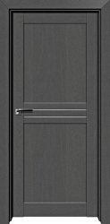 Межкомнатная дверь Profil doors 2.55XN ПО (Грувд Серый/Матовое)