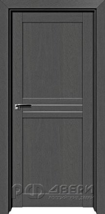 Межкомнатная дверь Profil doors 2.55XN ПО (Грувд Серый/Матовое)