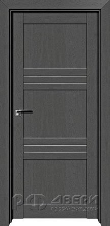 Межкомнатная дверь Profil doors 2.57XN ПО (Грувд Серый/Матовое)
