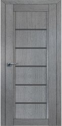 Межкомнатная дверь 2.76XN ПО (Грувд Серый/Графит)