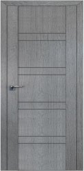 Межкомнатная дверь 2.80XN ПО (Грувд Серый/Графит)