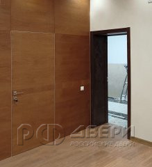 Межкомнатная дверь Гладкая (Орех)