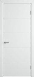 Межкомнатная дверь Тривиа ПГ (Эмаль белая)