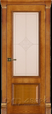 Межкомнатная дверь Гранд 1 Остекленная (Antico)