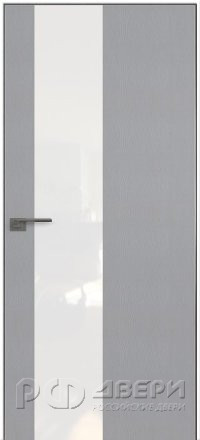 Скрытая дверь Profildoors кромка хром 5STK (Серая Сосна)