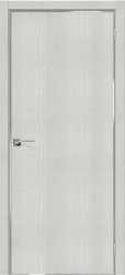 Межкомнатная дверь из экошпона Порта 50 4A ПГ (Bianco Crosscut) 