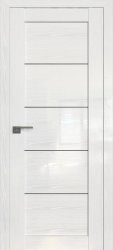 Межкомнатная дверь 2.11STP (Pine White glossy/Графит)