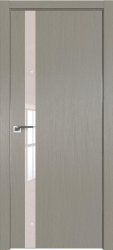 Межкомнатная дверь Profildoors 6ZN кромка AL-Матовая ПО (Стоун/Перламутровый лак)