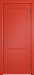 Межкомнатная дверь Доррен ПГ (Эмаль красная)