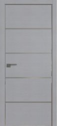 Межкомнатная дверь 20STK (Pine Manhattan Grey/Серебряный лак/Матовая кромка)