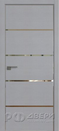 Межкомнатная дверь 20STK (Pine Manhattan Grey/Зеркало/Матовая кромка)