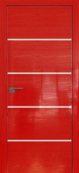 Межкомнатная дверь 20STK (Pine Red glossy/Перламутровый лак/Матовая кромка)