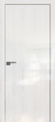 Межкомнатная дверь 1STK (Pine White glossy/Матовая кромка)