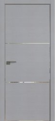 Межкомнатная дверь 2STK (Pine Manhattan Grey/Кромка Хром)