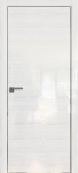 Межкомнатная дверь 3STK (Pine White glossy/Белый лак/Матовая кромка)