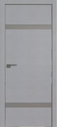 Межкомнатная дверь 3STK (Pine Manhattan Grey/Серебряный лак/Матовая кромка)