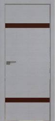 Межкомнатная дверь 3STK (Pine Manhattan Grey/Коричневый лак/Матовая кромка)