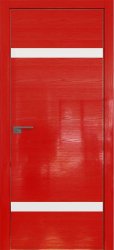 Межкомнатная дверь 3STK (Pine Red glossy/Белый лак/Матовая кромка)