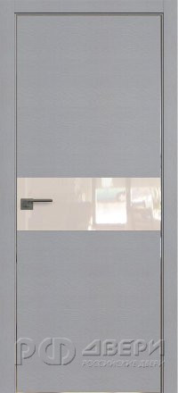 Межкомнатная дверь 4STK (Pine Manhattan Grey/Перламутровый лак/Кромка Хром)