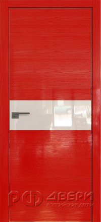 Межкомнатная дверь 4STK (Pine Red glossy/Перламутровый лак/Кромка Хром)