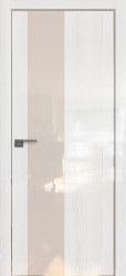Межкомнатная дверь 5STK (Pine White glossy/Перламутровый лак/Матовая кромка)