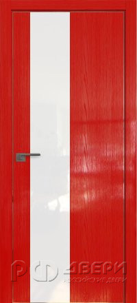 Межкомнатная дверь 5STK (Pine Red glossy/Белый лак/Матовая кромка)