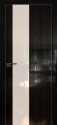 Межкомнатная дверь 5STK (Pine Black glossy/Перламутровый лак/Матовая кромка)