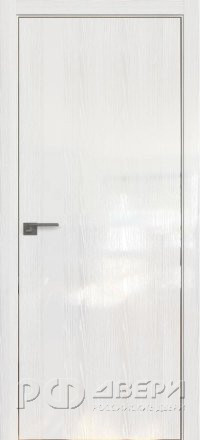 Межкомнатная дверь 6STK (Pine White glossy/Белый лак/Матовая кромка)