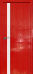 Межкомнатная дверь 6STK (Pine Red glossy/Белый лак/Матовая кромка)