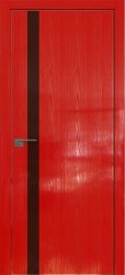 Межкомнатная дверь 6STK (Pine Red glossy/Коричневый лак/Матовая кромка)