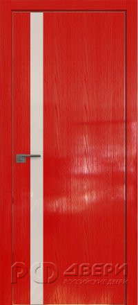 Межкомнатная дверь 6STK (Pine Red glossy/Перламутровый лак/Матовая кромка)