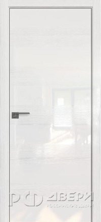 Межкомнатная дверь 8STK (Pine White glossy/Белый лак/Матовая кромка)