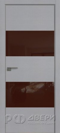 Межкомнатная дверь 10STK (Pine Manhattan Grey/Коричневый лак/Матовая кромка)