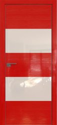 Межкомнатная дверь 10STK (Pine Red glossy/Перламутровый лак/Матовая кромка)