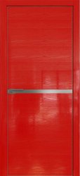 Межкомнатная дверь 11STK (Pine Red glossy/Матовая кромка)