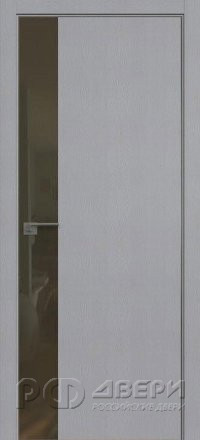 Межкомнатная дверь 14STK (Pine Manhattan Grey/VG шампань/Матовая кромка)