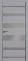 Межкомнатная дверь 18STK (Pine Manhattan Grey/Серебряный лак/Матовая кромка)