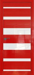 Межкомнатная дверь 18STK (Pine Red glossy/Белый лак/Матовая кромка)