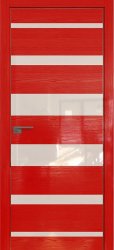Межкомнатная дверь 18STK (Pine Red glossy/Перламутровый лак/Матовая кромка)
