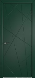 Межкомнатная дверь Флитта ПГ (Эмаль зеленая)