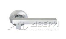 Ручка для межкомнатной двери MH-18 SC/CP POMPIDU (Матовый хром/Полированный хром)