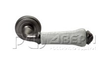 Ручка для межкомнатной двери MH-41-CLASSIC OMS/GR (Старое античное серебро/Серый)