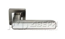 Ручка для межкомнатной двери DIY MH-44 GR/CP-S55 (Графит/Полированный хром)