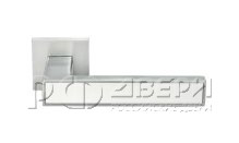 Ручка для межкомнатной двери DIY MH-48-S6 SC/W Sulla (Матовый хром/Белый)