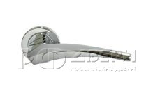 Ручка для межкомнатной двери LUXURY NC-9 CRO (WIND/ВЕТЕР) (Хром)
