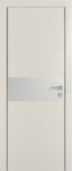 Межкомнатная дверь Profildoors 4Z Кромка матовая (Эш Вайт Кроскут/Белый лак)