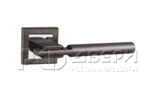 Ручка раздельная для межкомнатной двери CITY QL GR/CP-23 (Графит/Хром)