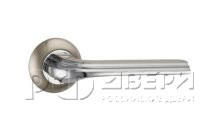 Ручка раздельная для межкомнатной двери BOLERO TL SN/CP-3 (Матовый никель/Хром)